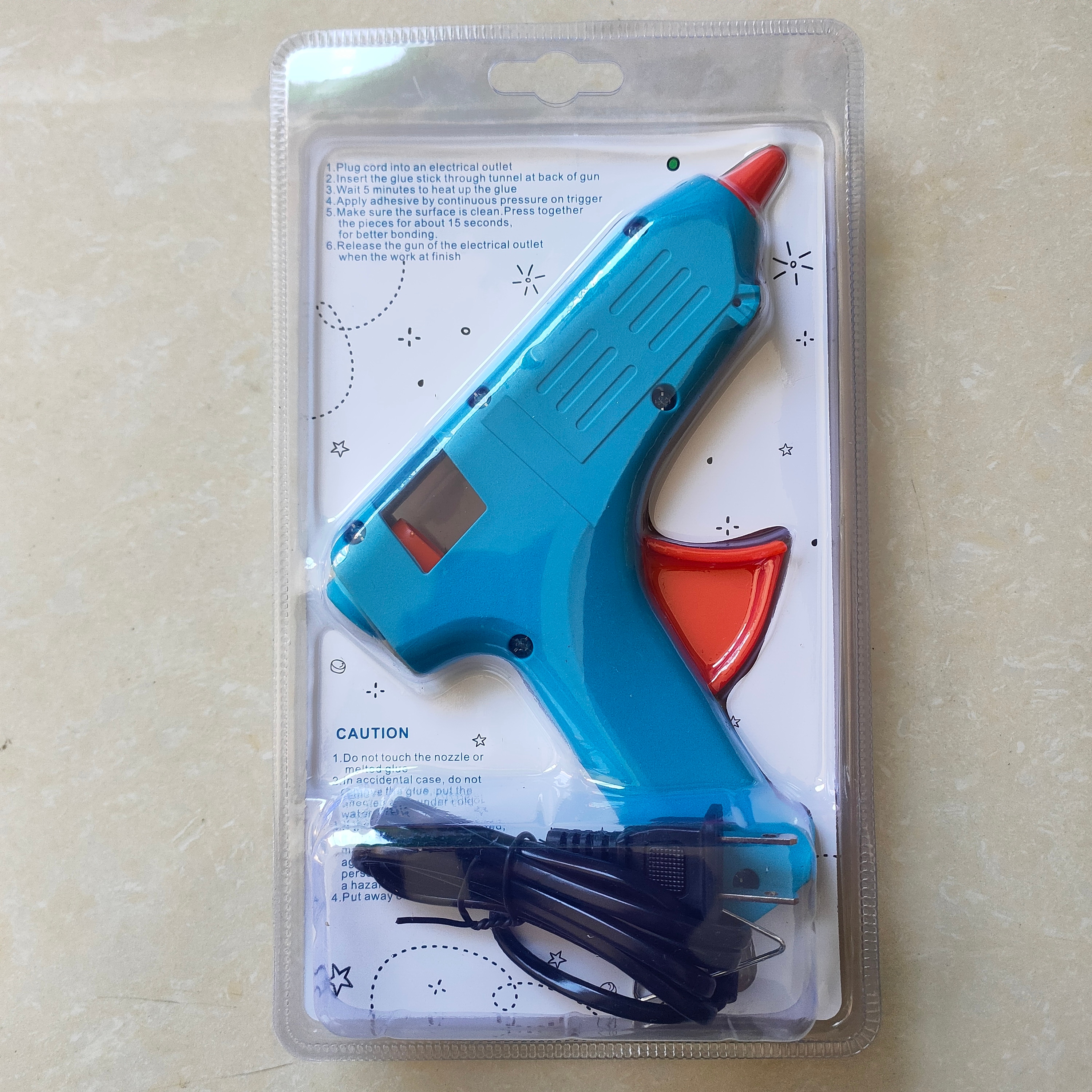 40W Color Hot Melt Glue Gun for Supermarket