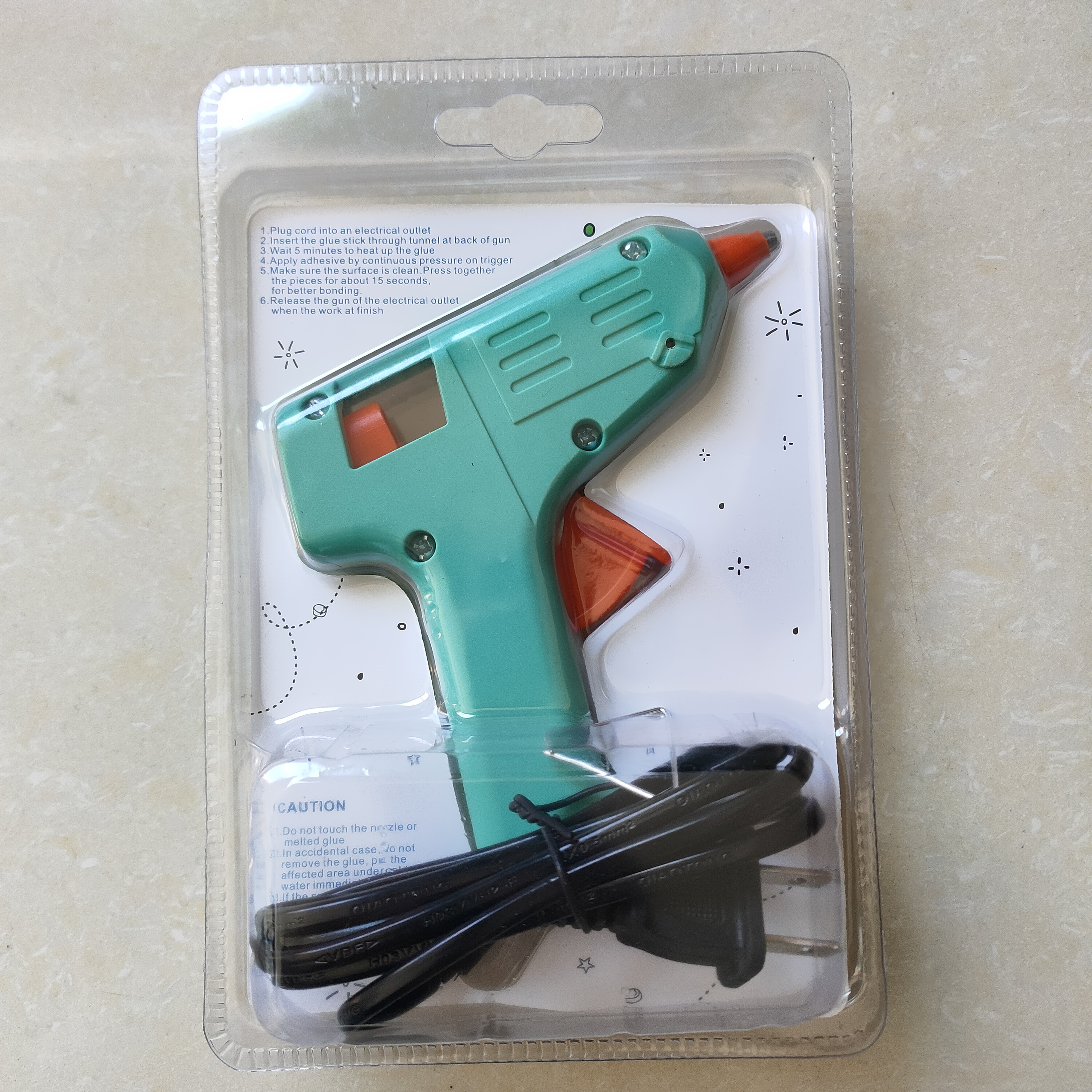 10W Colorful Mini Glue Gun for Supermarket