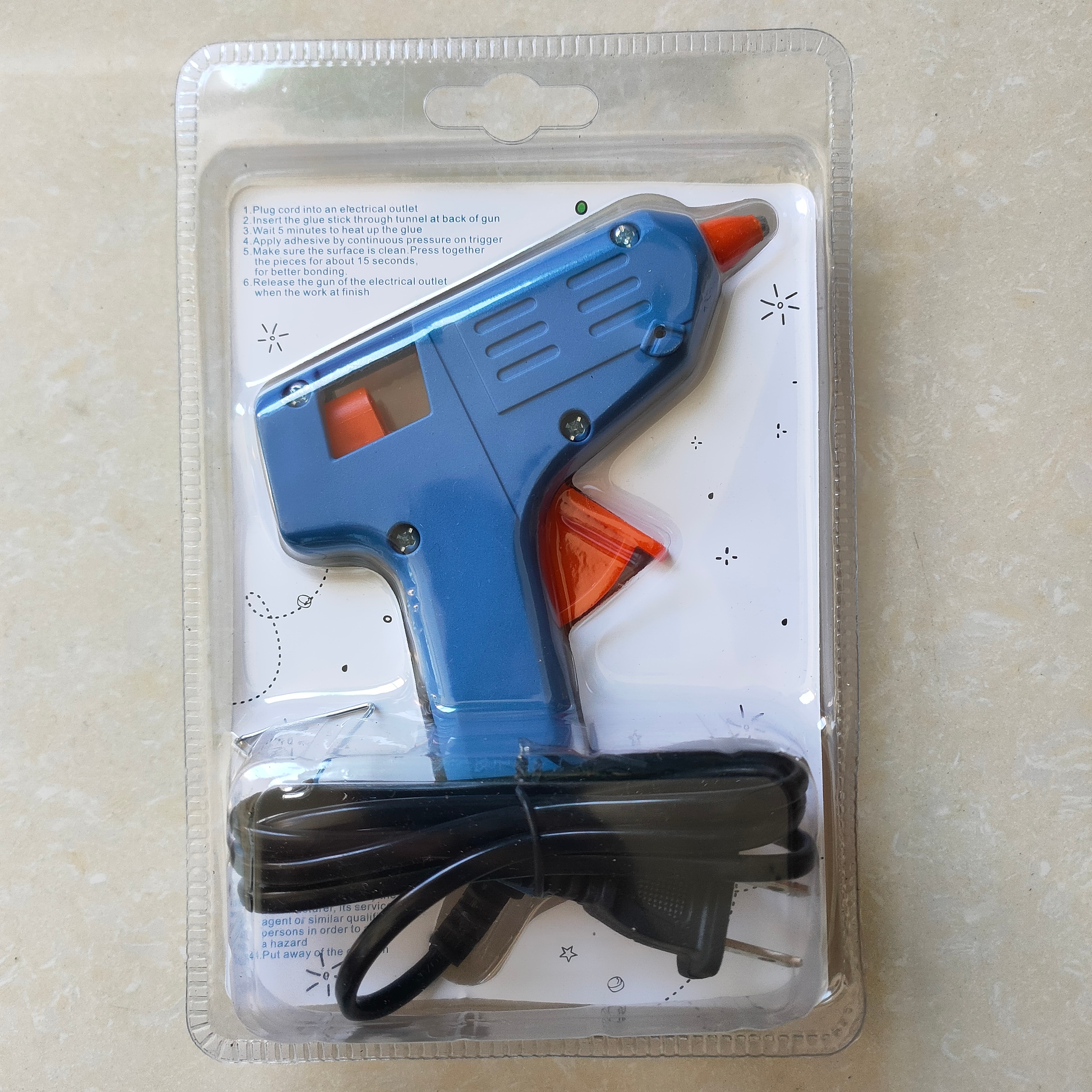 10W Colorful Hot Glue Gun for Supermarket